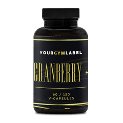 Cranberry + - 60/150 V-capsules - YOURGYMLABEL