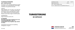 Turkesterone - 60 Capsules - YOURGYMLABEL