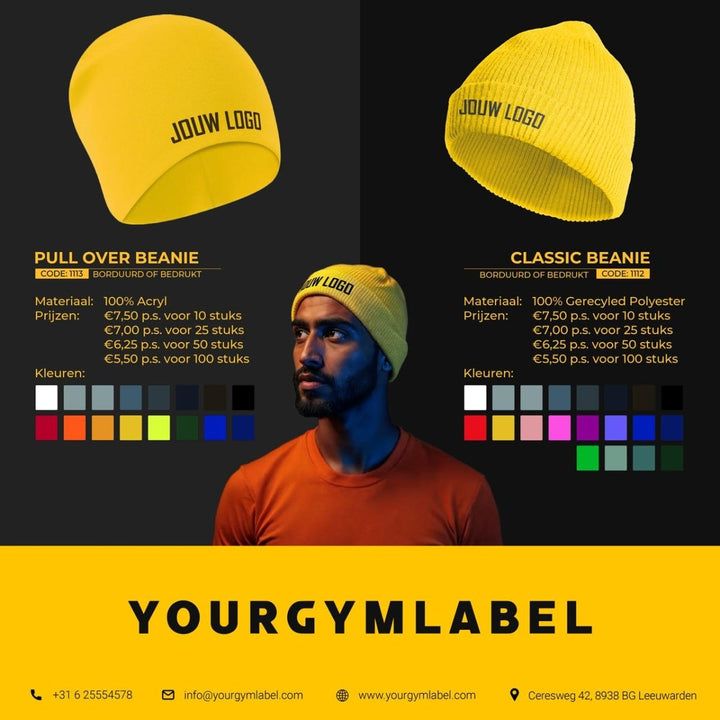 Beanies - YOURGYMLABEL