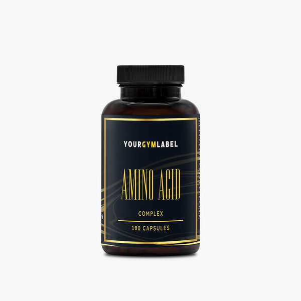 EAA (Essential Amino Acides) 180 caps - YOURGYMLABEL