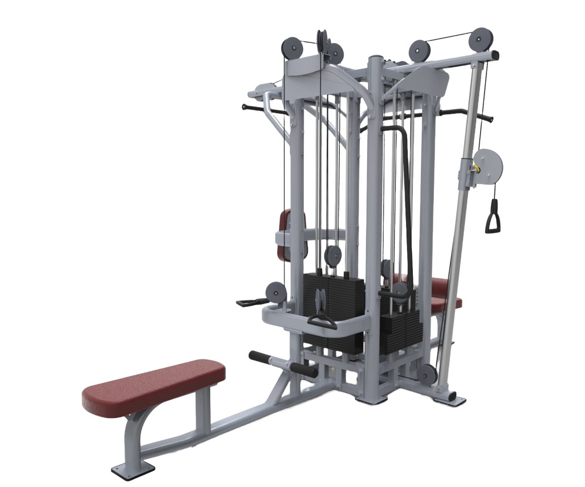 outdoor 4 multi station at ₹ 115000 piece | gym... 4 Multi-station - YOURGYMLABEL