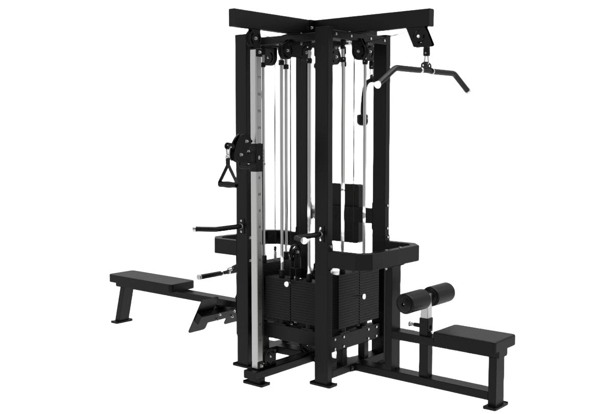 outdoor 4 multi station at ₹ 115000 piece | gym... 4 Multi-station - YOURGYMLABEL
