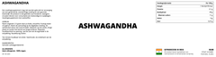 Ashwagandha - 100/200/300 Gram - YOURGYMLABEL