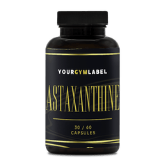 Astaxanthine 6 mg - 30/60 V-capsules - YOURGYMLABEL