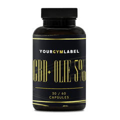 CBD+ Olie 5% - 30/60 Capsules - YOURGYMLABEL