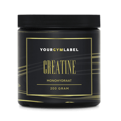 Creatine Monohydraat Poeder - 200 Gram - YOURGYMLABEL