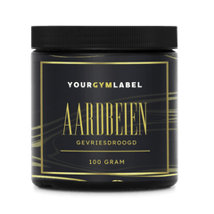 Gevriesdroogde Aardbeien - 100 Gram - YOURGYMLABEL