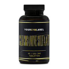 Glucosamine Sulfaat 1500 mg 2 Kcl - 60/120/240 Tabletten - YOURGYMLABEL