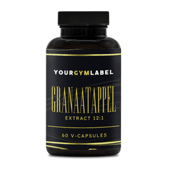 Granaatappel Extract 12:1 - 60 V-capsules - YOURGYMLABEL