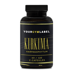 Kurkuma met Harpagophytum - 60/120 V-capsules - YOURGYMLABEL