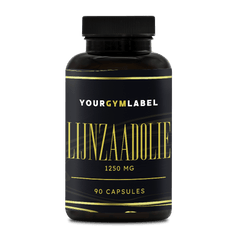 Lijnzaadolie 1250 mg - 90 Capsules - YOURGYMLABEL