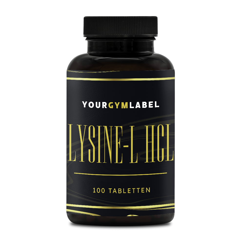 Lysine-L HCL - 100 Tabletten - YOURGYMLABEL