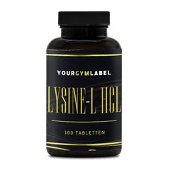 Lysine-L HCL - 100 Tabletten - YOURGYMLABEL