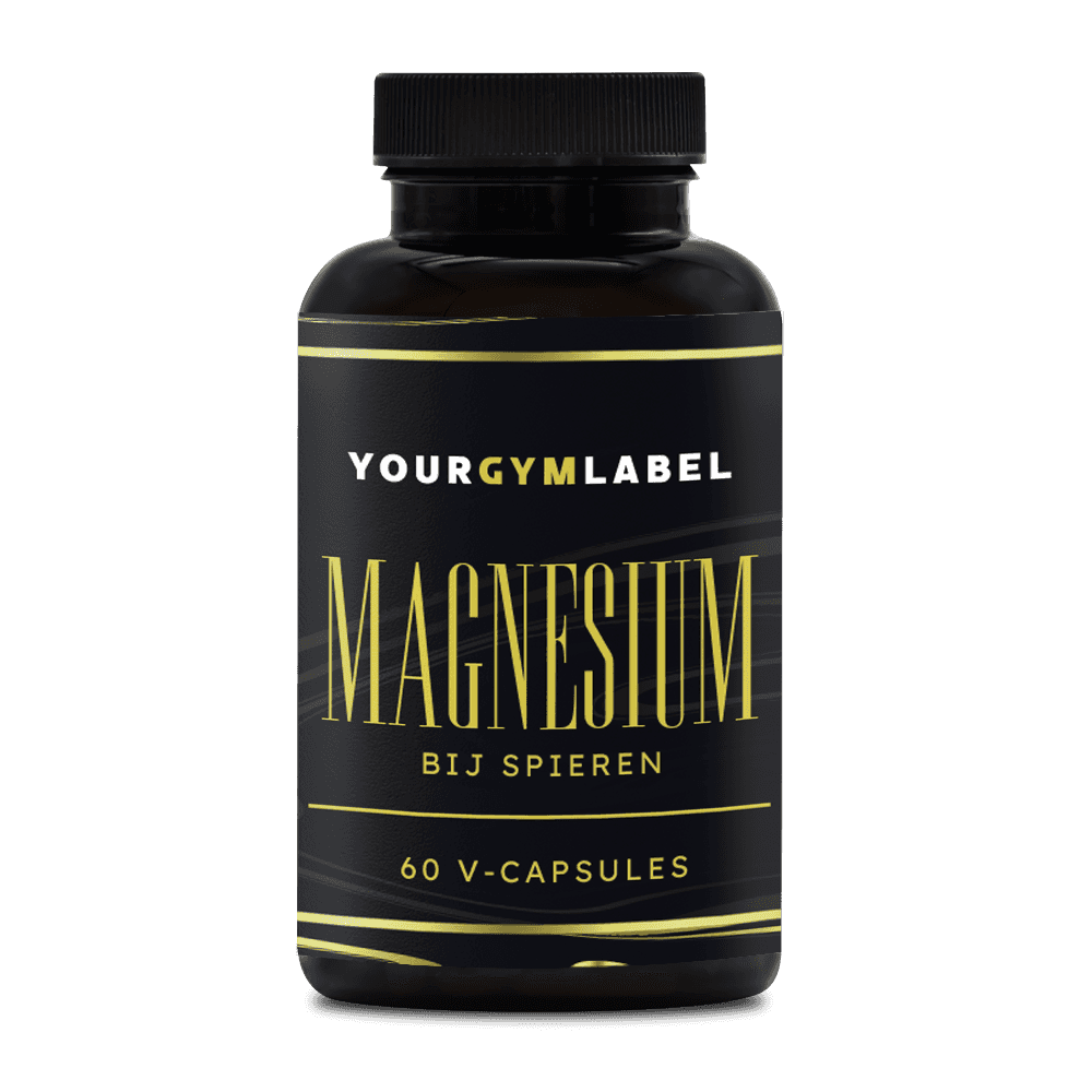 Magnesium bij Spieren - 60 V-capsules - YOURGYMLABEL