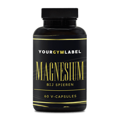 Magnesium bij Spieren - 60 V-capsules - YOURGYMLABEL