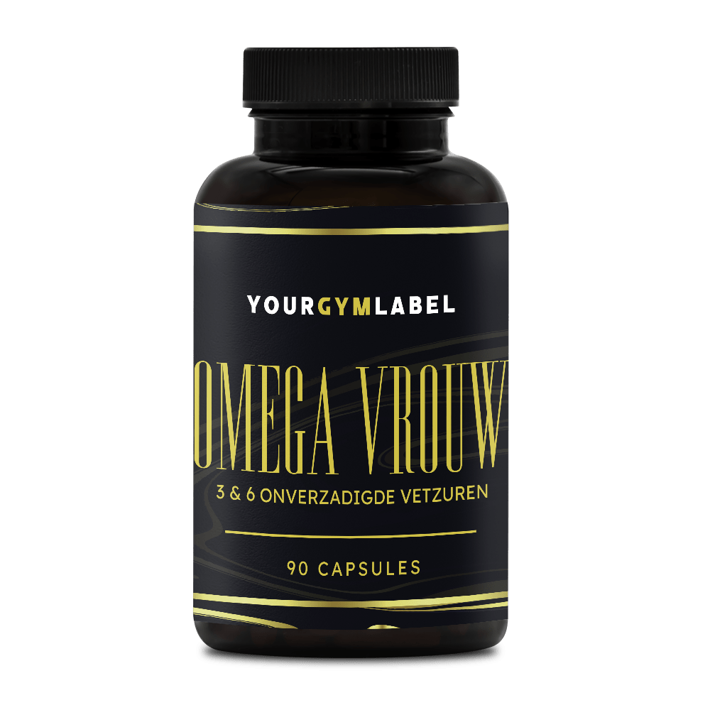 Omega Vrouw 3 & 6 Onverzadigde Vetzuren - 90 Capsules - YOURGYMLABEL