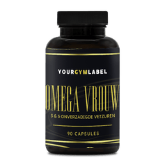 Omega Vrouw 3 & 6 Onverzadigde Vetzuren - 90 Capsules - YOURGYMLABEL