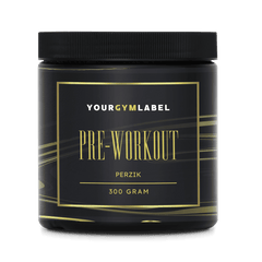 Pre-Workout, Perzik - 300 Gram - YOURGYMLABEL