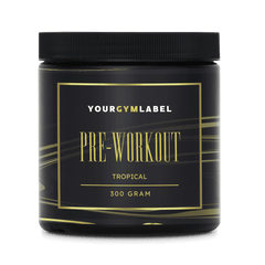 Pre-Workout, Tropical - 300 Gram - YOURGYMLABEL