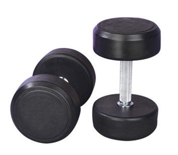 Rubber Dumbbell - YOURGYMLABEL