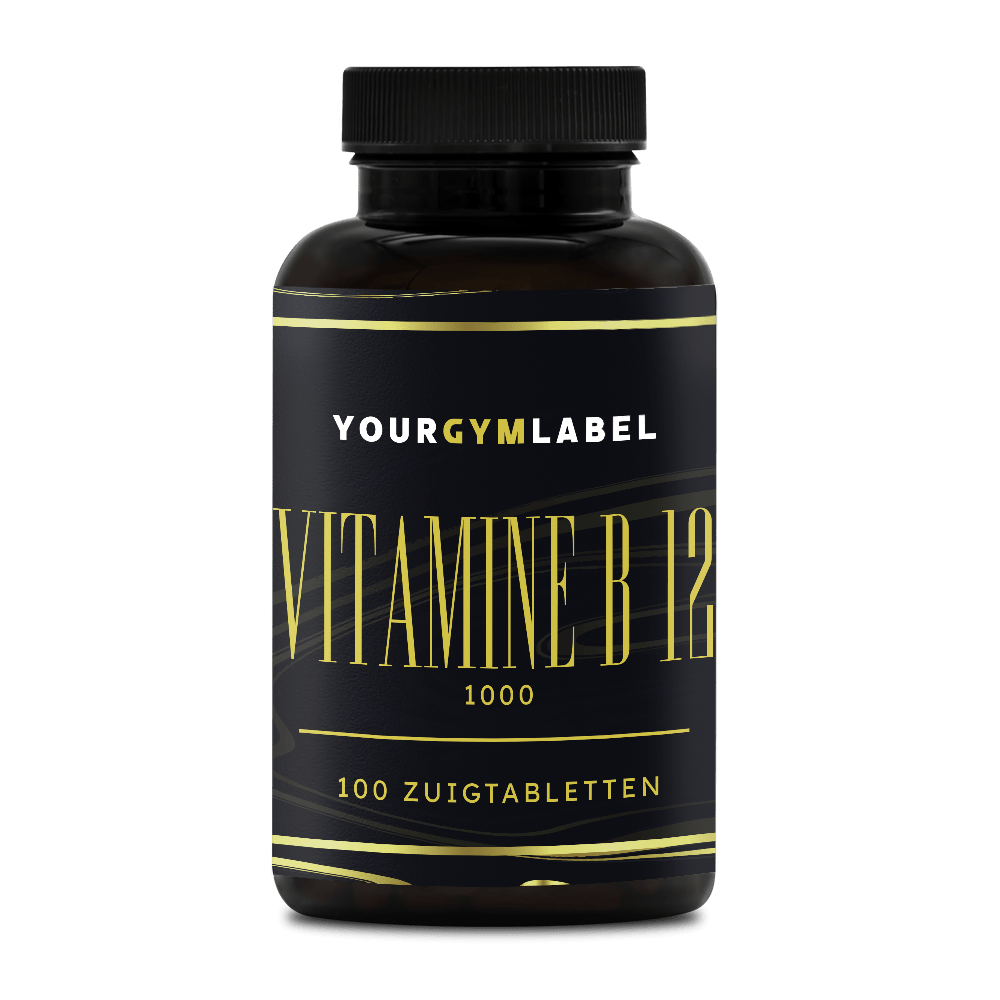 Vitamine B 12 1000 mg - 100 Zuigtabletten - YOURGYMLABEL