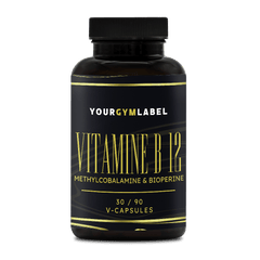 Vitamine B 12 2000 (Methylcobalamine & Bioperine) - 30/90 V-capsules - YOURGYMLABEL