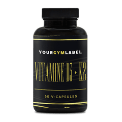 Vitamine D3 + K2 - 60 V-capsules - YOURGYMLABEL