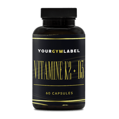 Vitamine K2 + D3 - 60 Capsules - YOURGYMLABEL