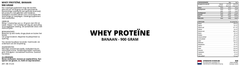 Whey Proteïne 75%, Banaan - 900 Gram - YOURGYMLABEL