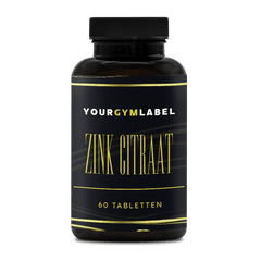 Zink Citraat - 60 Tabletten - YOURGYMLABEL